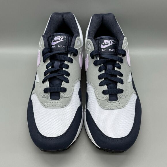 Nike Air Max 1 Football Grey Lilac Men’s Size 9 FD9082 001 Casual Lifestyle Shoe - Picture 3 of 9